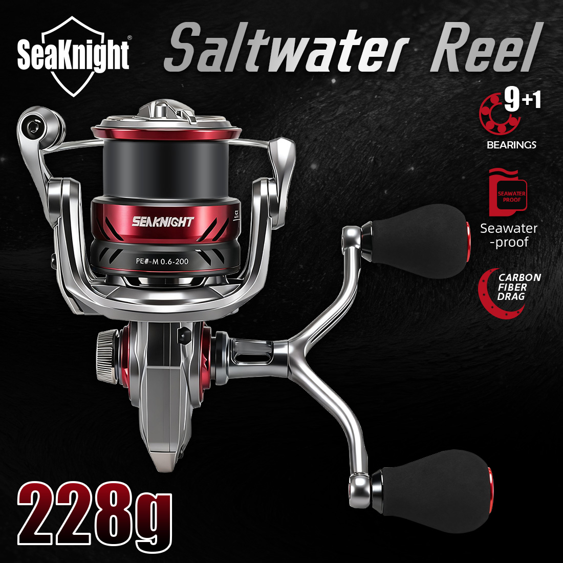 Daiwa Reel Bg - SeaKnight Brand SLARDAR BB Serie Spinnrolle