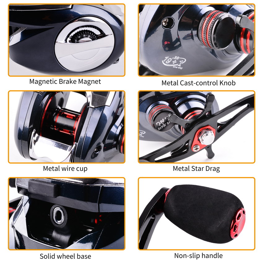 8.0:1 19 + 1BB Angeln Reel Lin – Fishing Boat Steering Wheel Bewertung und Preis